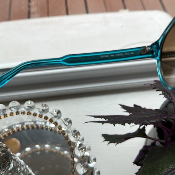 Chloe Azure Round Sunglasses 52mm Frame main image 4